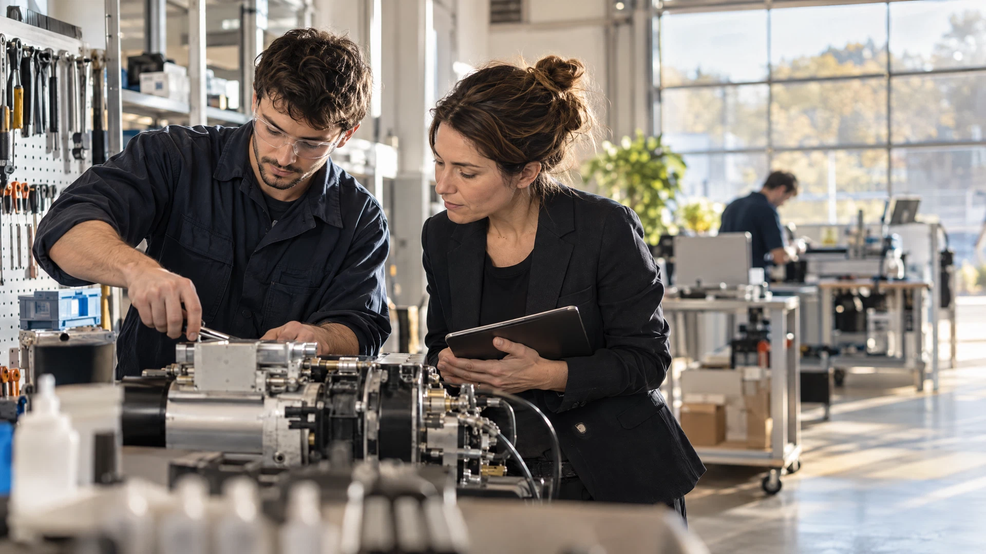 Technicien et responsable des opérations dans une entreprise de services